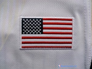 Maillot NBA Pas Cher USA 2012 Durant 5 Blanc