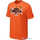 T-Shirt NBA Pas Cher Miami Heat Orange 1
