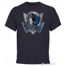 T-Shirt NBA Pas Cher Dallas Mavericks Bleu