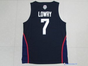 Maillot NBA Pas Cher USA 2016 Kyle Lowry 7 Bleu