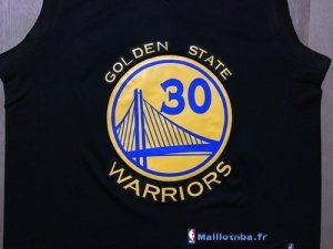 Maillot NBA Pas Cher Golden State Warriors Stephen Curry 30 Noir