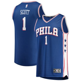Philadelphia 76ers Mike Scott Fanatics Branded Royal Fast Break Replica Jersey - Icon Edition