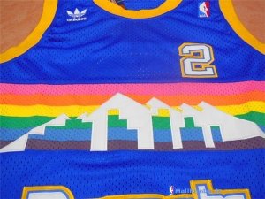 Maillot NBA Pas Cher Denver Nuggets Alex English 2 Bleu