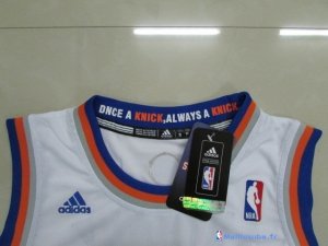 Maillot NBA Pas Cher New York Knicks Junior Carmelo Anthony 7 Blanc