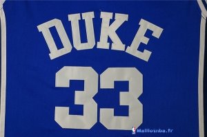 Maillot NCAA Pas Cher Duke Grant Hill 33 Bleu