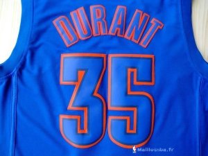 Maillot NBA Pas Cher Noël Oklahoma City Thunder Bleu Durant 35