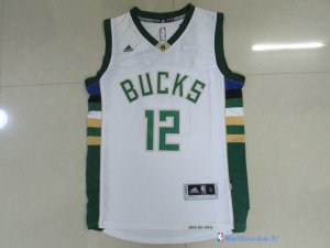 Maillot NBA Pas Cher Milwaukee Bucks Jabari Parker 12 Blanc