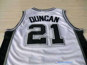 Maillot NBA Pas Cher San Antonio Spurs Tim Duncan 21 Blanc