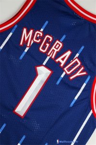 Maillot NBA Pas Cher Houston Rockets Tracy McGrady 1 Retro Bleu