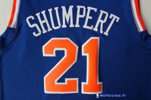 Maillot NBA Pas Cher New York Knicks Iman Shumpert 21 Bleu