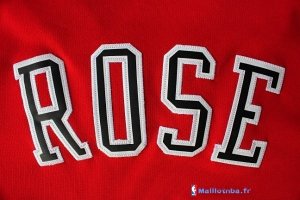 Maillot NBA Pas Cher Noël Rouge Chicago Bulls Rose 1