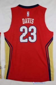 Maillot NBA Pas Cher New Orleans Pelicans Junior Anthony Davis 23 Rouge