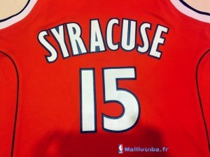 Maillot NCAA Pas Cher Syracuse Carmelo Anthony 15 Rouge