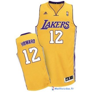 Maillot NBA Pas Cher Los Angeles Lakers Dwight Howard 12 Jaune