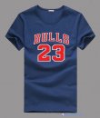 T-Shirt NBA Pas Cher Chicago Bulls Jordan 23 Tinta Bleu