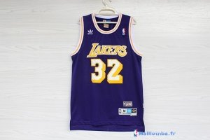 Maillot NBA Pas Cher Los Angeles Lakers Wesley Johnson 32 Pourpre