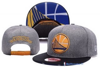 Bonnet NBA Golden State Warriors 2016 Gris Noir