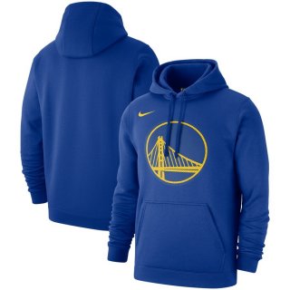 Golden State Warriors Nike Royal Club Fleece Pullover Hoodie