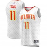 Atlanta Hawks Trae Young Fanatics Branded White Fast Break Replica Player Jersey - Association Edition