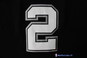 Maillot NBA Pas Cher San Antonio Spurs Kawhi Leonard 2 Noir