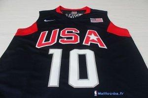 Maillot NBA Pas Cher USA 2008 Bryant 10 Noir