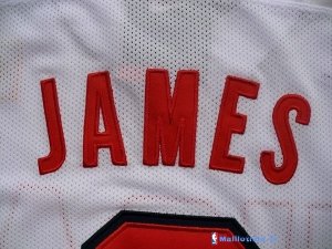 Maillot NBA Pas Cher USA 1992 James 6 Blanc