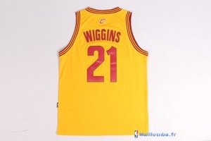 Maillot NBA Pas Cher Cleveland Cavaliers Andrew Wiggins 21 Jaune