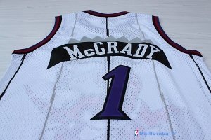 Maillot NBA Pas Cher Toronto Raptors Tracy McGrady 1 Retro Bleu