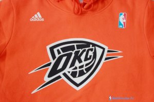 Survetement NBA Pas Cher Oklahoma City Thunder Kevin Durant 35 Orange