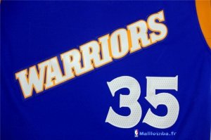 Maillot NBA Pas Cher Golden State Warriors 2016/2017 Kevin Durant 35 Bleu
