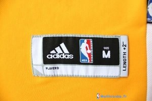 Maillot NBA Pas Cher Golden State Warriors Stephen Curry 30 Jaune MC