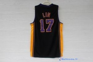 Maillot NBA Pas Cher Los Angeles Lakers Jeremy Lin 17 Noir