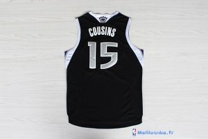 Maillot NBA Pas Cher Sacramento Kings DeMarcus Cousins 15 Noir