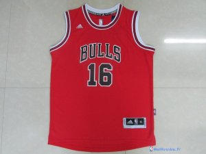 Maillot NBA Pas Cher Chicago Bulls Junior Pau Gasol 16 Rouge