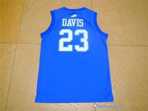 Maillot NCAA Pas Cher Kentucky Anthony Davis 23 Bleu