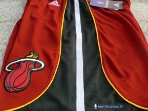 Pantalon NBA Pas Cher Miami Heat Rouge Noir