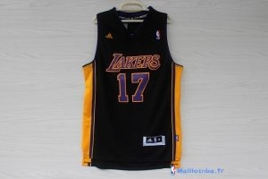 Maillot NBA Pas Cher Los Angeles Lakers Jeremy Lin 17 Noir