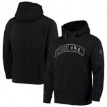 Brooklyn Nets Black Reflective Sherpa Pullover Hoodie