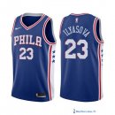 Maillot NBA Pas Cher Philadelphia Sixers Justin Anderson 23 Bleu Icon 2017/18