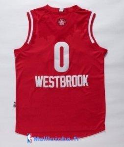 Maillot NBA Pas Cher All Star 2016 Russell Westbrook 0 Rouge