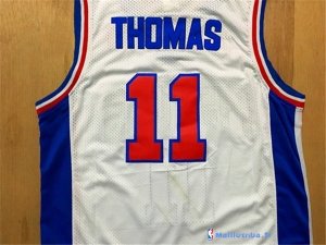 Maillot NBA Pas Cher Detroit Pistons Isiah Thomas 11 Blanc