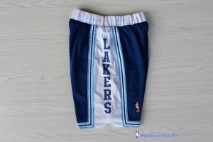 Pantalon NBA Pas Cher Los Angeles Lakers Retro Bleu