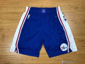 Pantalon NBA Pas Cher Philadelphia Sixers Nike Bleu