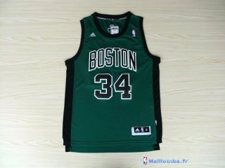 Maillot NBA Pas Cher Boston Celtics Paul Pierce 34 Vert Noir