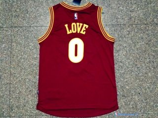 Maillot NBA Pas Cher Cleveland Cavaliers 2015/2016 Kevin Love 0 Rouge