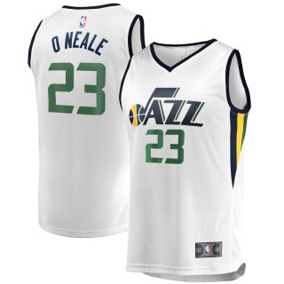 Utah Jazz Royce O'Neale Fanatics Branded White Fast Break Player Jersey - Association Edition