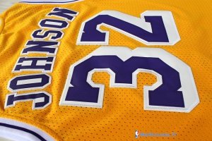 Maillot NBA Pas Cher Los Angeles Lakers Wesley Johnson 32 Jaune