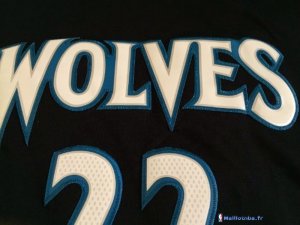 Maillot NBA Pas Cher Minnesota Timberwolves Andrew Wiggins 22 Noir MC