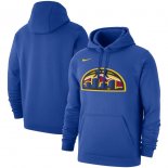 Denver Nuggets Nike Royal 2019/20 Statement Edition Club Pullover Hoodie