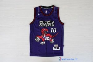 Maillot NBA Pas Cher Toronto Raptors Demar DeRozan 10 Retro Pourpre